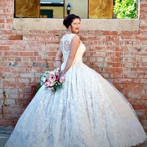Oleg Cassini CWG780 Wedding Dress